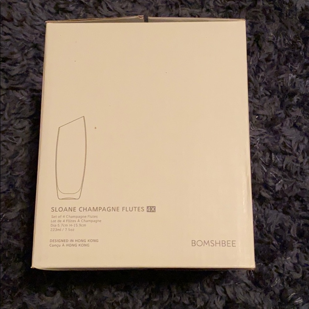 Sloan Champagne Flutes (4)